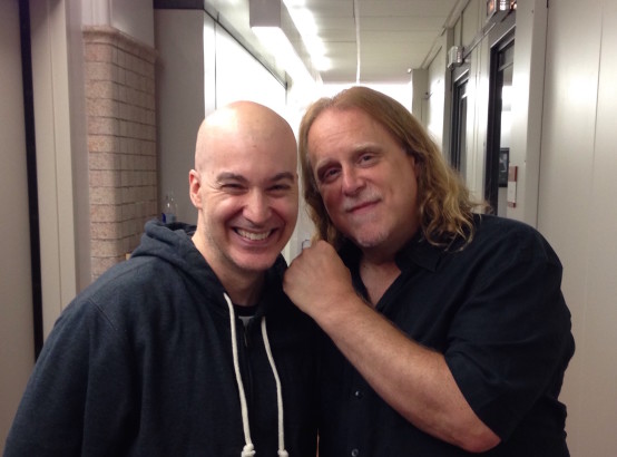 Eric Holland with Warren Haynes