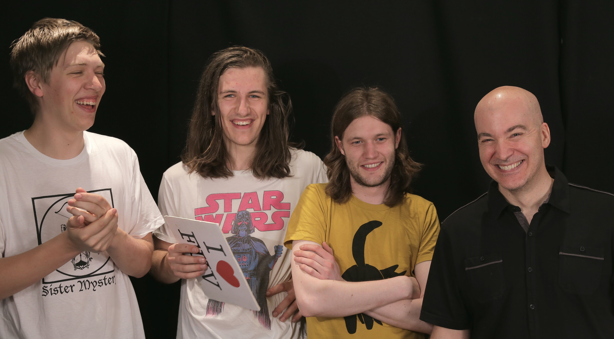 Eric Holland with Drenge